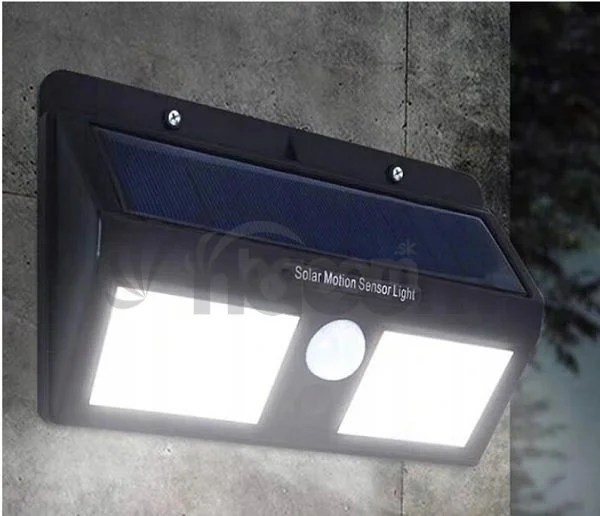 Vonkajšie solárne LED svetlo 40LED diód s pohybovým senzorom