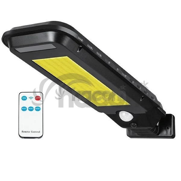 Vonkajšie solárne LED osvetlenie LTC LXLL118, 30W COB, 2000lm, 2400mAh, PIR