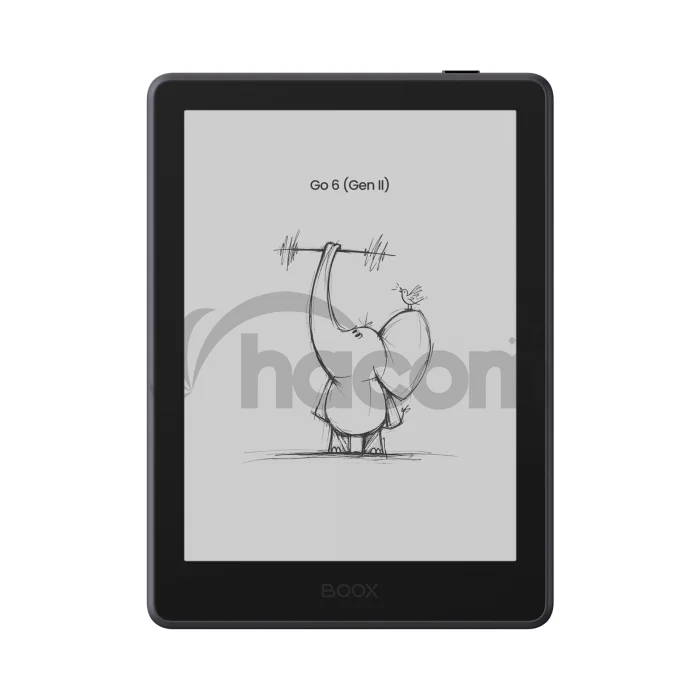 E-book ONYX BOOX GO 6 (Gen II), plum, 6" Carta 1300, 32GB, Bluetooth, Android 11, E-ink displej