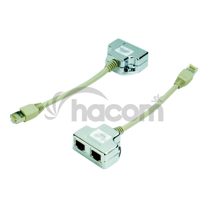 DATACOM "Y" adaptér STP CAT5E PC/PC+TEL