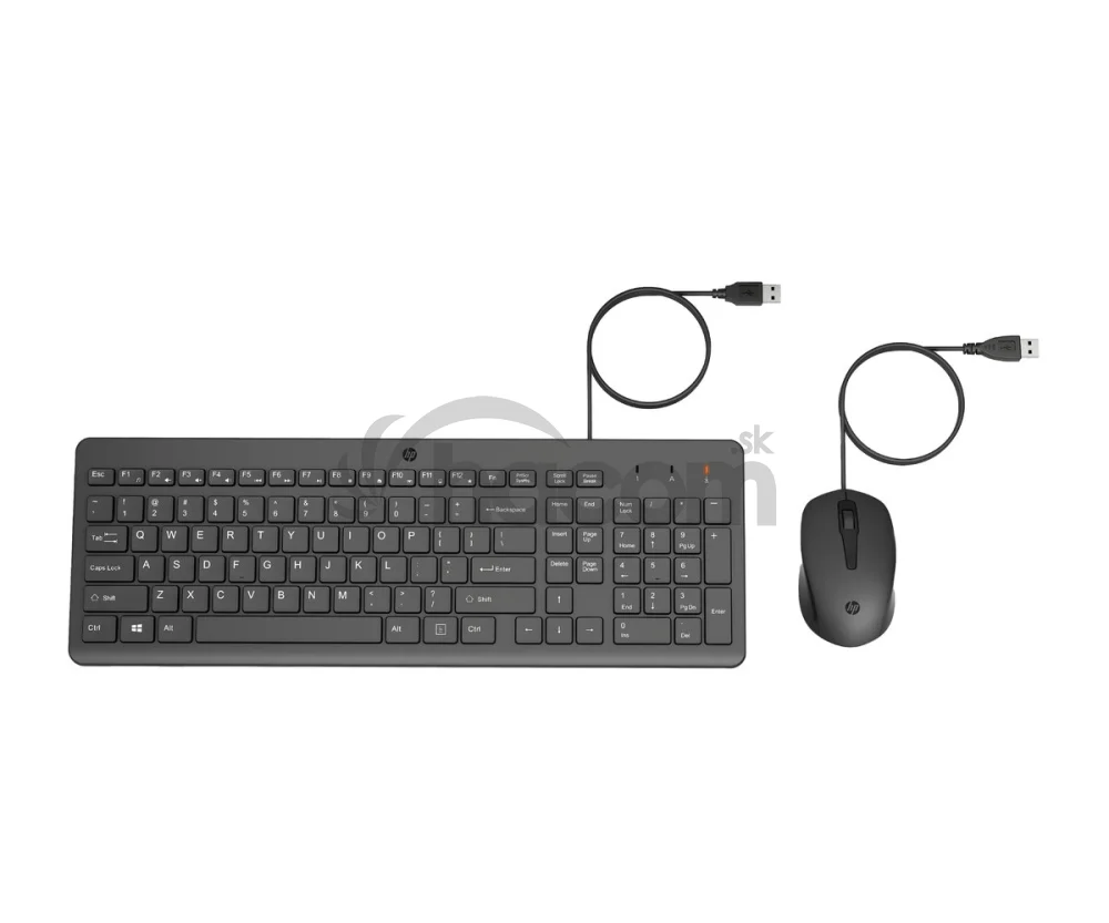 HP- 150 Wired Mouse and Keyboard HUN