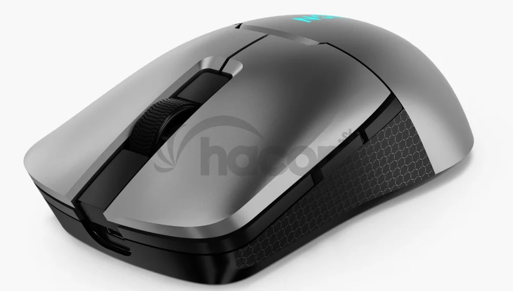 Lenovo Legion M600s/Herná/Optická/Pre pravákov/19 000 DPI/Drôtové/Bezdrôtové/Šedá