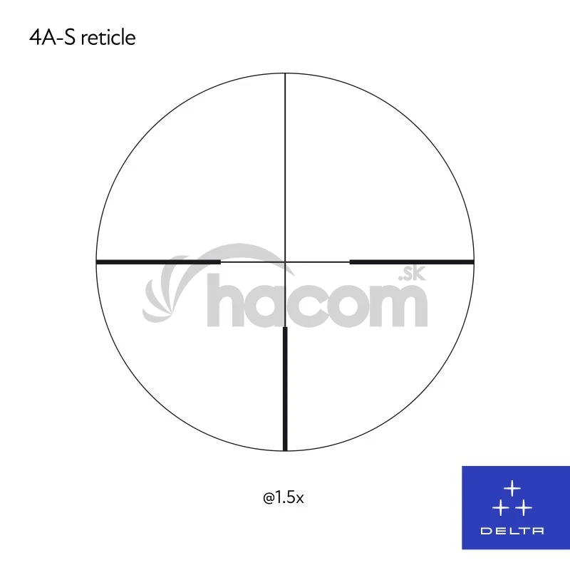 Zameriavač Titanium HD 1,5-9x45 4A S MIL