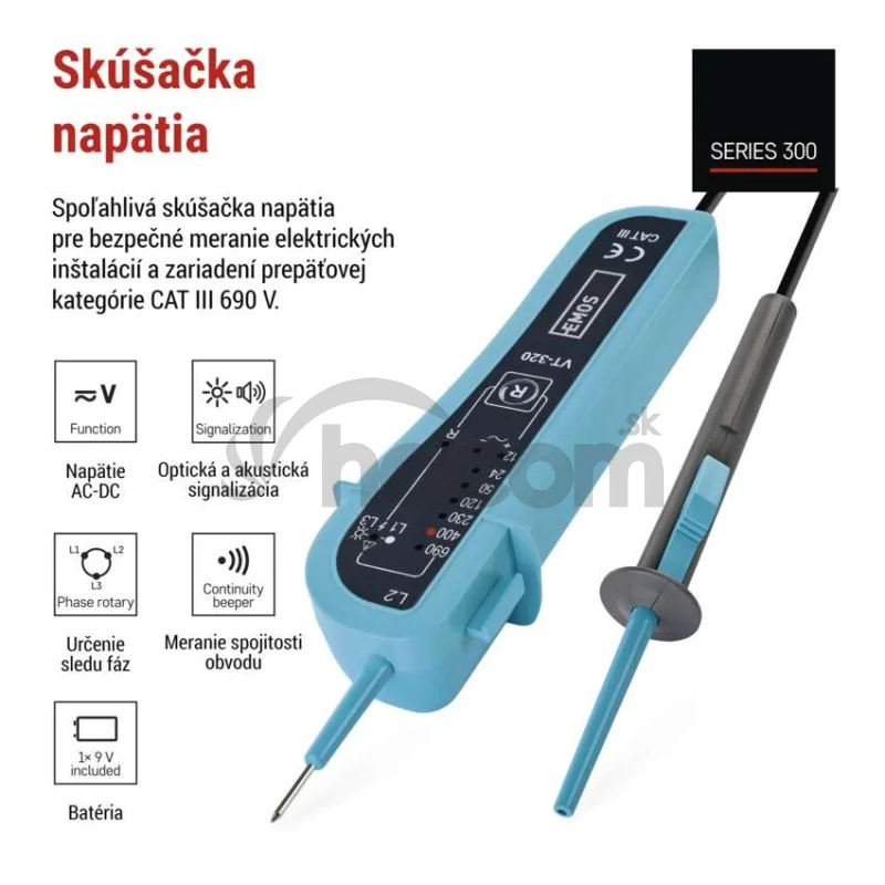 Skúšačka napätia VT-320