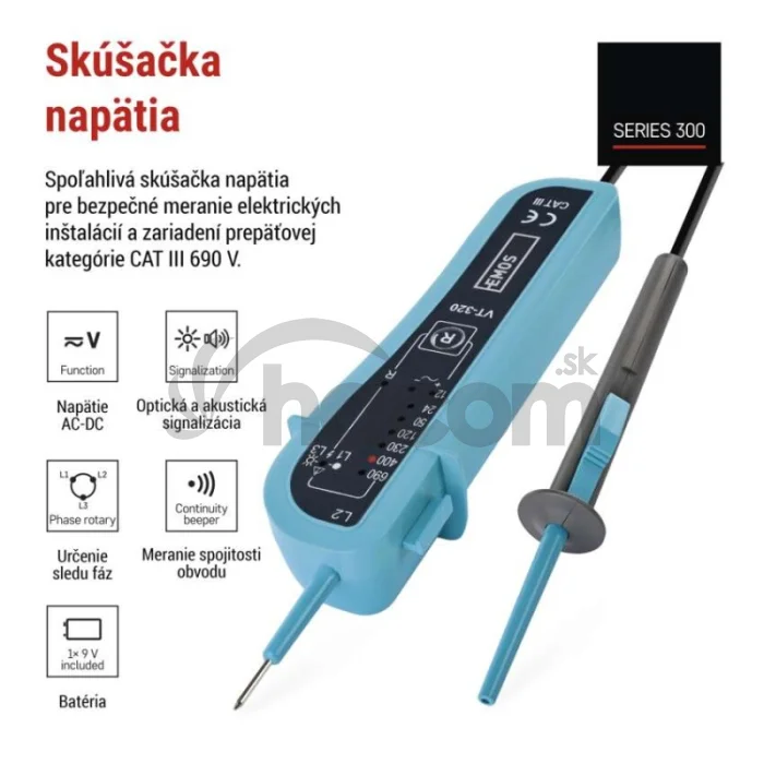 Skúšačka napätia VT-320