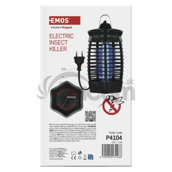 Elektrický lapač hmyzu P4104 3,3W