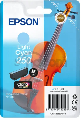 Epson Singlepack Light Cyan 250 ink