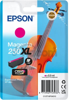 Epson Singlepack Magenta 250XL ink