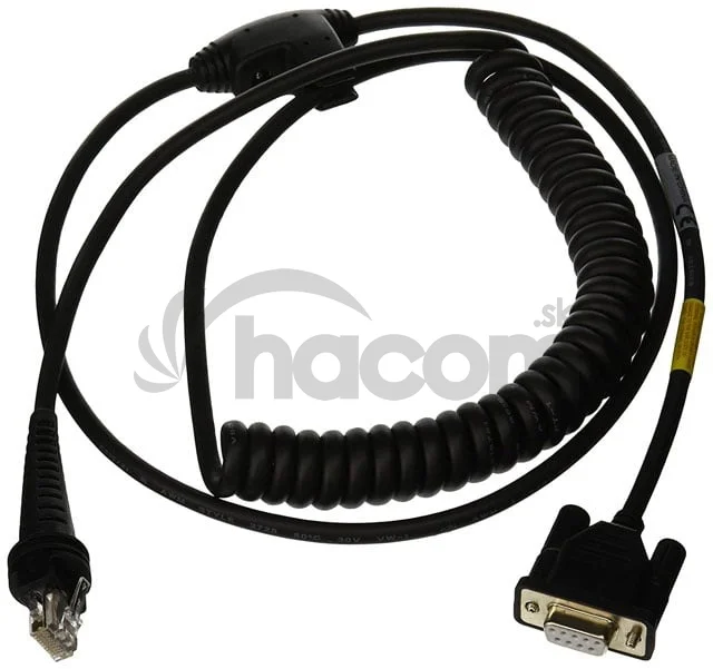 RS232 cable (5V signály), DB9 Female, 3 m, 5V externá power with option for host power
