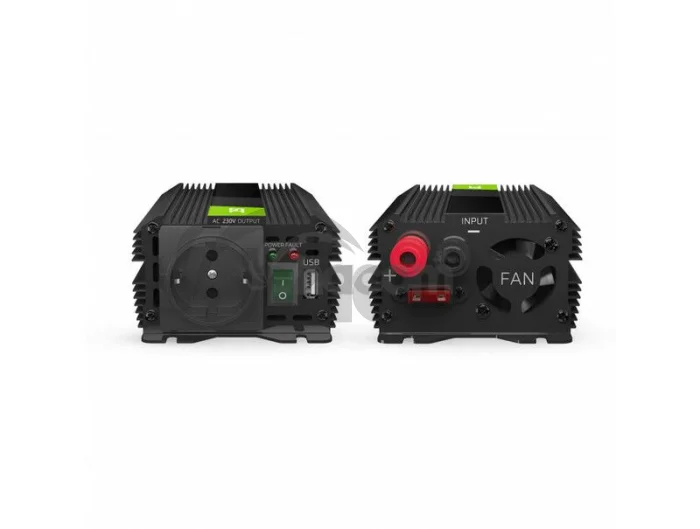 Green Cell INVGC01 automobilový menič napätia 12V/230V, 300W/600W