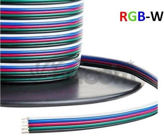 Kábel RGBW pre LED pás 5x0,32
