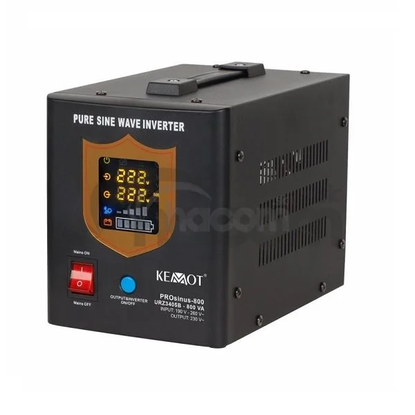Záložný zdroj PROsinus KEMOT 500W 230V/12V ,čierny ,bez batérie URZ3405B