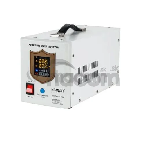 Záložný zdroj PROsinus KEMOT 700W 230V/12V ,biely ,bez batérie URZ3406