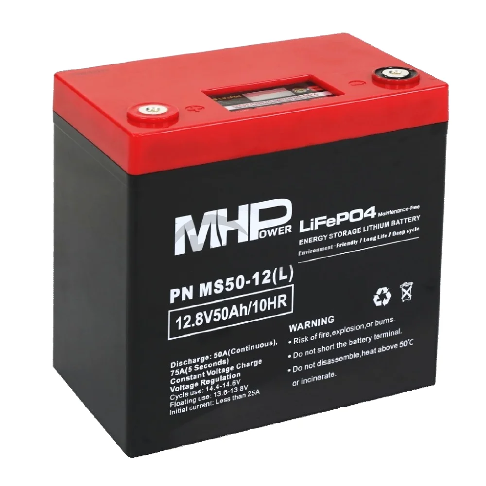 MHPower MS50-12(L) Lítium batéria LiFePO4 12V/50A