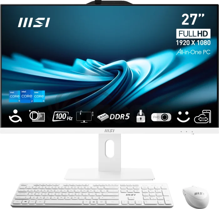 MSI PRO/AP272P 14M-611EU/27"/FHD/i7-14700/16GB/1TB/Intel int/W11P/Biela/2R