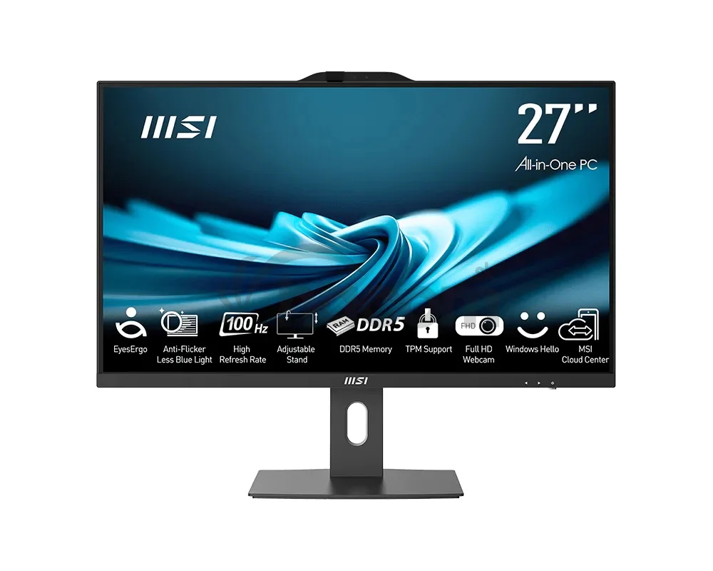 MSI PRO/AP272P 14M-495EU/27"/FHD/i7-14700/16GB/1TB/Intel int/W11P/Čierna/3R