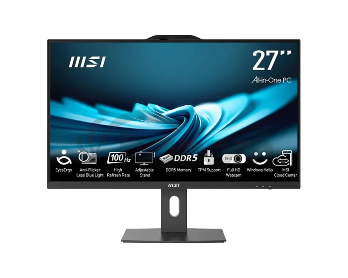 MSI PRO/AP272P 14M-495EU/27"/FHD/i7-14700/16GB/1TB/Intel int/W11P/Čierna/3R