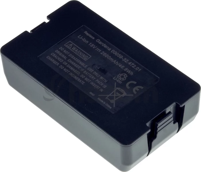 Batéria T6 Power pre Gardena Sileno minimo 250, City 250, 400, 500, 18V, 2600mAh, 46,8Wh, Li-ion