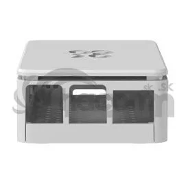 Raspberry Pi 4 Case Standard White