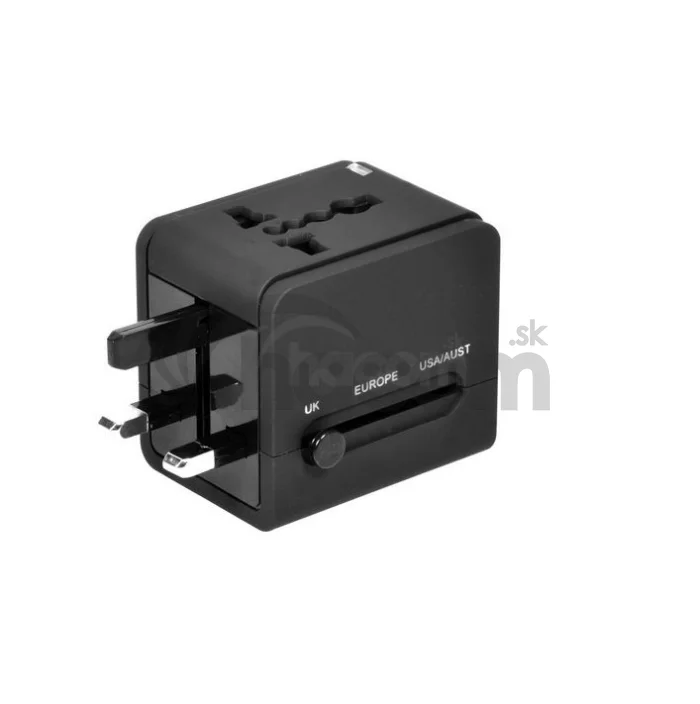 Sandberg cestovný adaptér 4v1 + 2x USB nabíjanie
