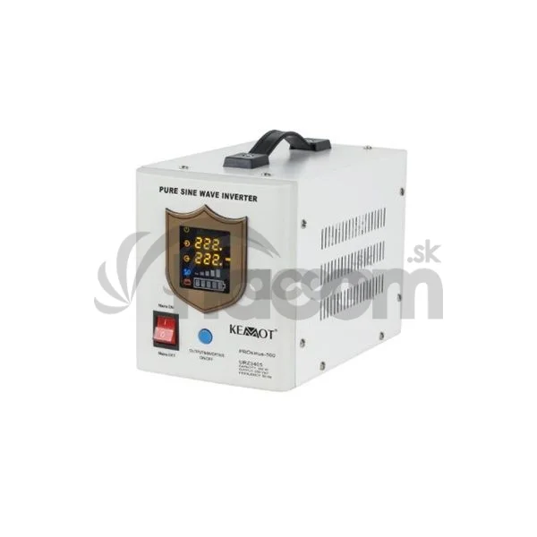 Záložný zdroj PROsinus KEMOT 500W 230V/12V ,biely ,bez batérie URZ3405