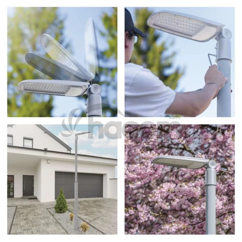 Pouličné verejné LED svietidlo SOLIS 70W, 8400 lm, neutrálna biela