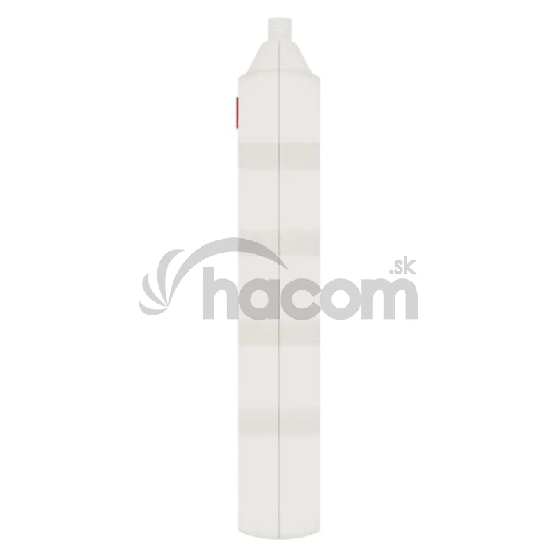 Predlžovací kábel 5 m / 4 zásuvky / s vypínačom / biely / PVC / 1 mm2