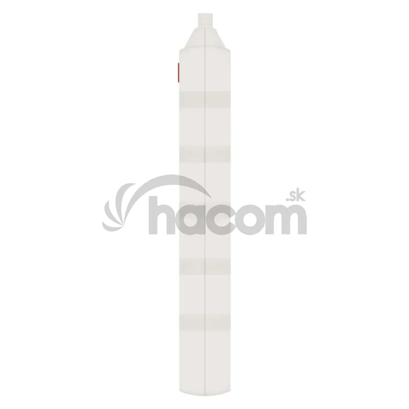 Predlžovací kábel 7 m / 5 zásuviek / s vypínačom / biely / PVC / 1,5 mm2