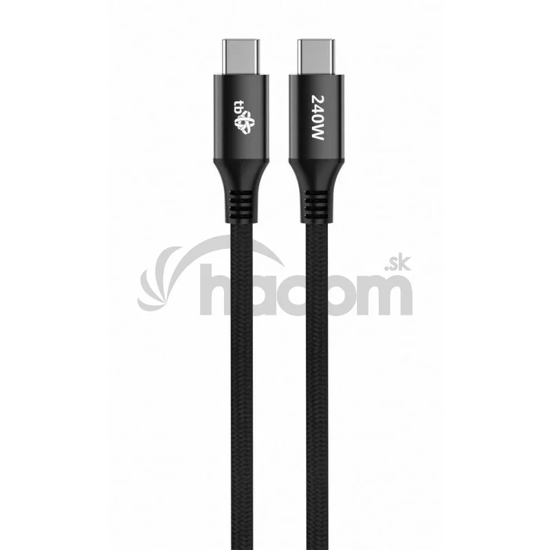 TB USB C - USB C 240 W cable - 2 m black