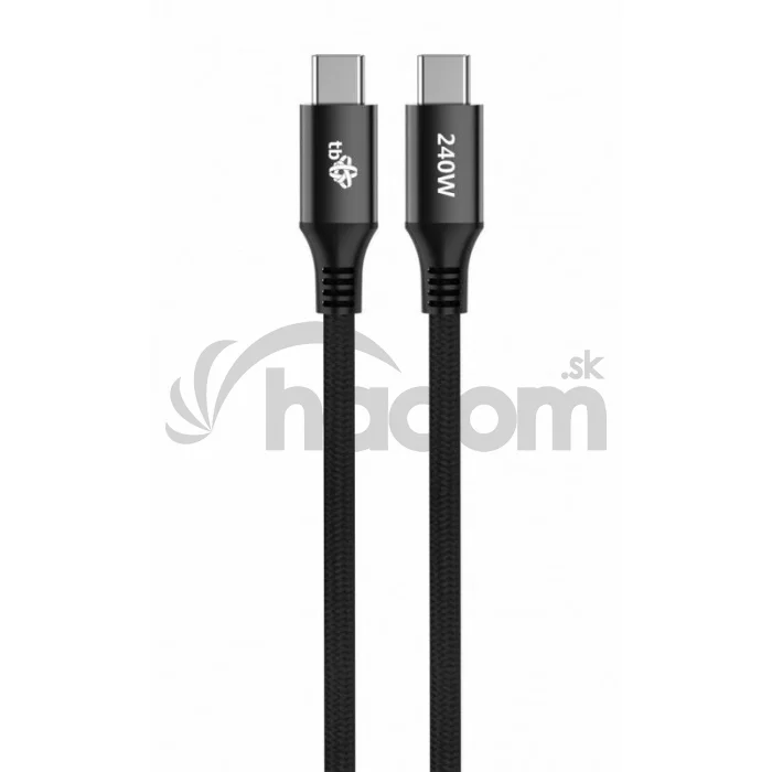 TB USB C - USB C 240 W cable - 2 m black