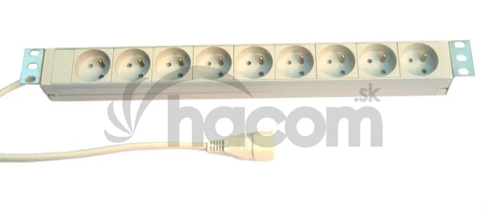 PDU 7x230V,1U,19'', 1x16A IEC320 C20