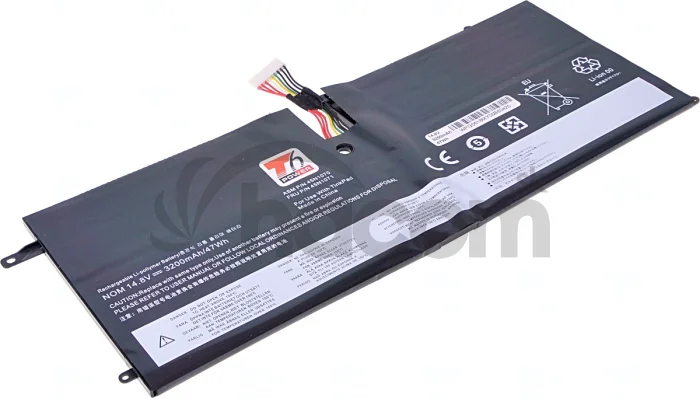Batéria T6 Power pre Lenovo ThinkPad X1 Carbon 1st Gen, 3200mAh, 47Wh, 4cell, Li-Pol