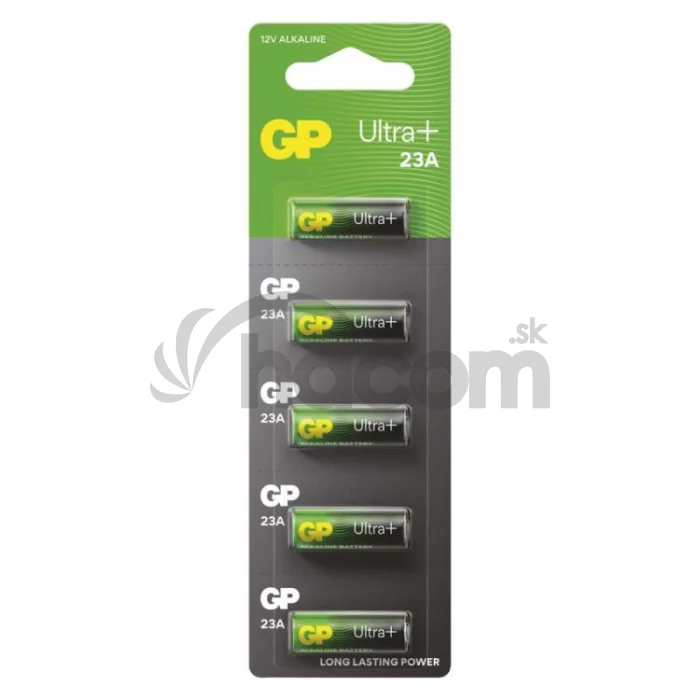 Alkalická špeciálna batéria GP 23AF (MN21, V23GA) 12 V, 5 ks