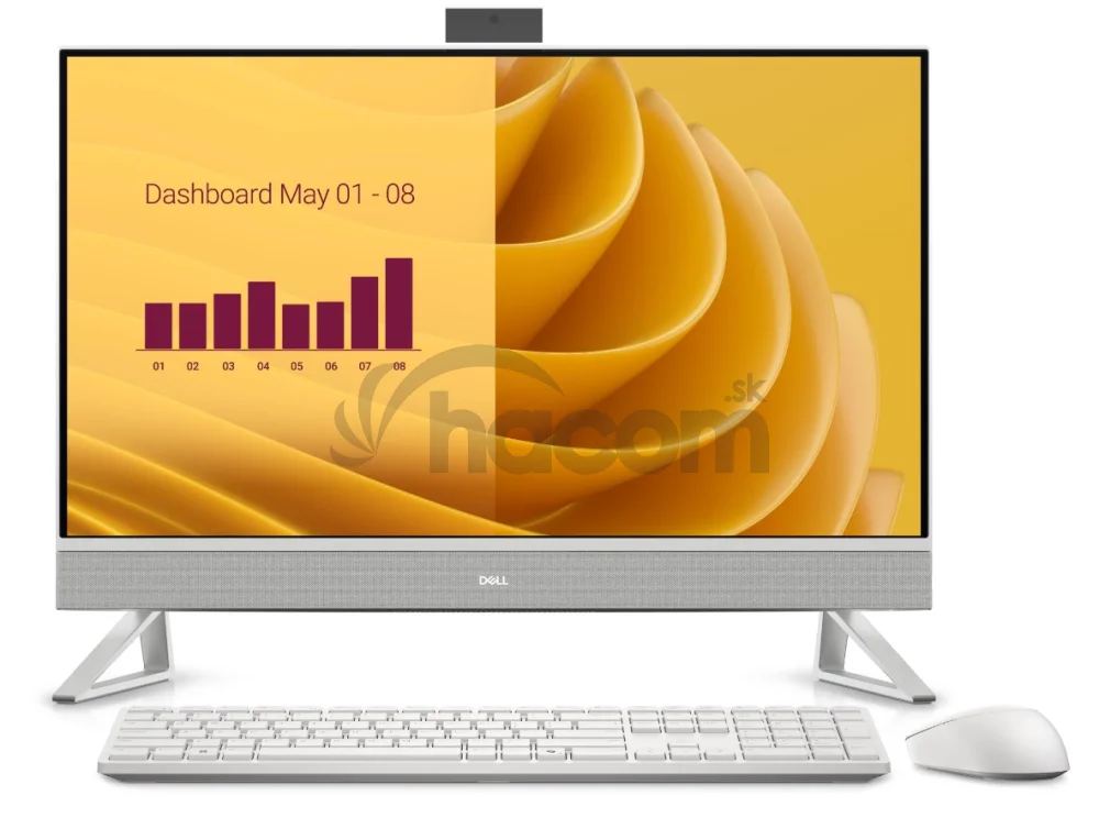 Dell/27 All-in-One EC27250/27"/FHD/7-150U/16GB/512GB/Intel int/W11P/Biela/3ROn-Site