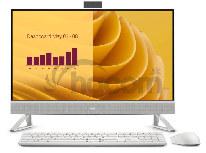 Dell/27 All-in-One EC27250/27"/FHD/i5-1334U/16GB/512GB/Intel int/W11P/Biela/3ROn-Site