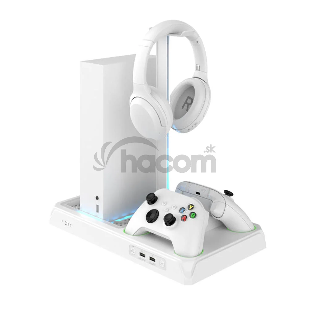 Multifunkčná stanica FIXED Xbox Ser. X a S, biela