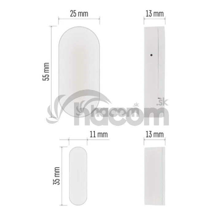 GoSmart bezdrôtový snímač dverí IP-2011Z, ZigBee H5021