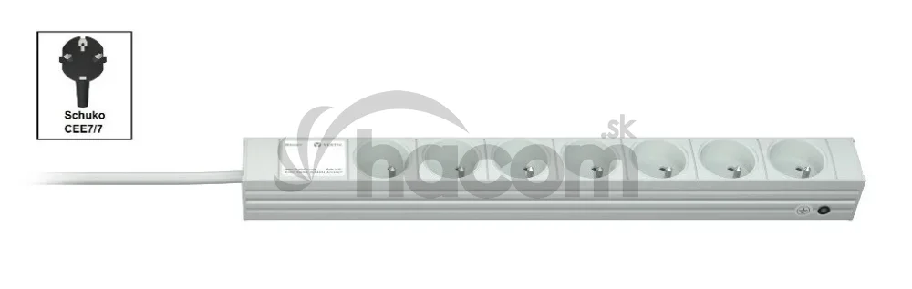 Knürr Di-Strip 7x230V, 1U, 19''