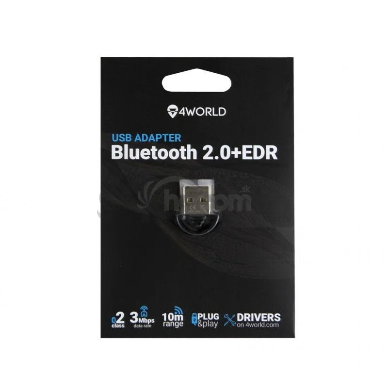 4World Bluetooth 2.0+EDR2.1 USB micro adaptér 05743