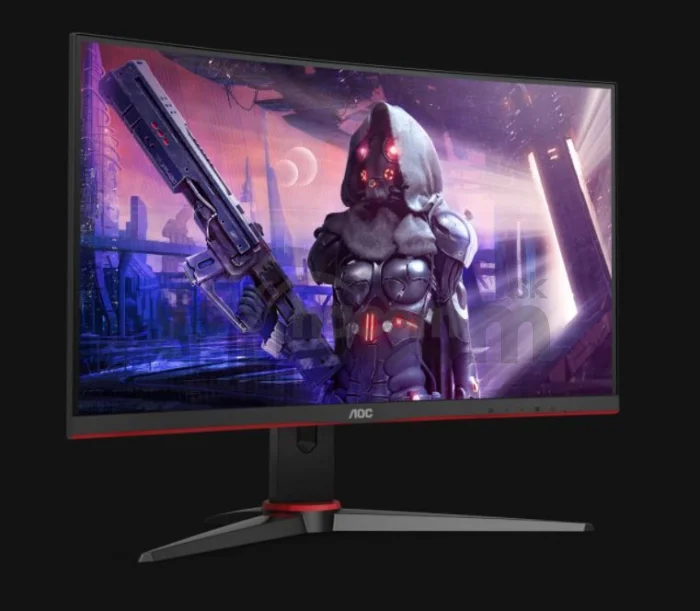 AOC 23,6 " LED zakrivený , FHD, VA, 165Hz, HDMI, DP, pivot C24G2AE