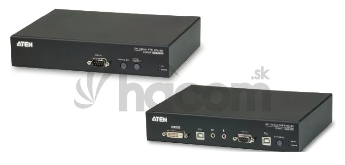 ATEN Extender PC-konzola DVI, po optickom kábli