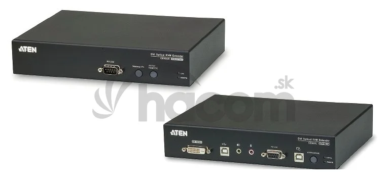 ATEN Extender PC-konzola DVI, po optickom kábli