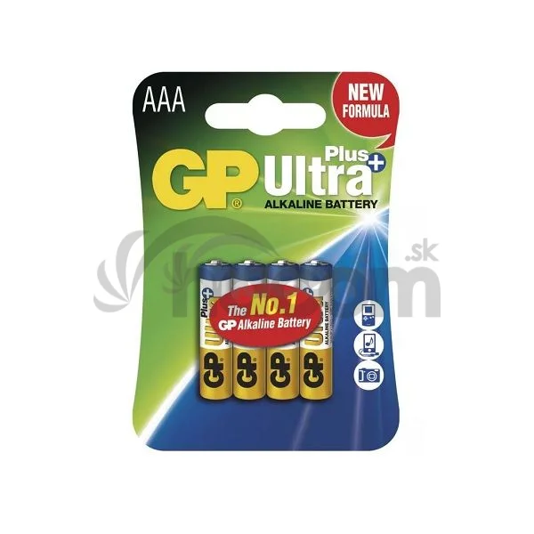 GP Ultra Plus 4x AAA LR03 1017114000