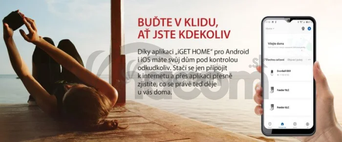 iGET HOME X1 - Inteligentný Wi-Fi alarm, v aplikácii aj ovládanie IP kamier a zásuviek, Android, iOS HOME X1