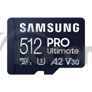 Samsung micro SDXC 512GB PRO Ultimate + SD adaptér MB-MY512SA/WW