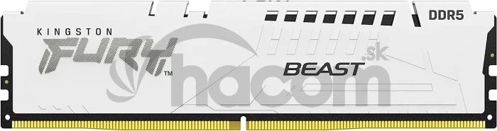 Kingston FURY Beast/DDR5/128GB/5600MHz/CL40/4x32GB/White