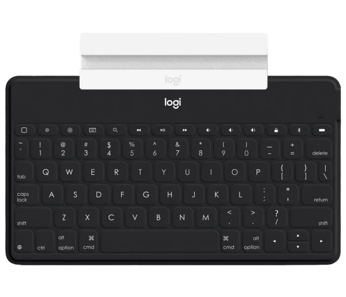 Logitech KEYS TO GO/Bezdrôtová Bluetooth/UK layout/Čierna