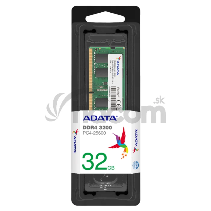 Adata/SO-DIMM DDR4/32GB/3200MHz/CL22/1x32GB