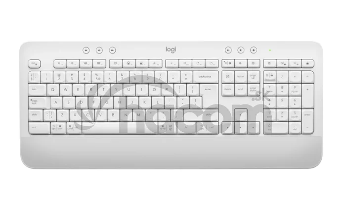 Logitech K650/Bezdrôtová USB + Bluetooth/ CZ- SK layout/Šedá