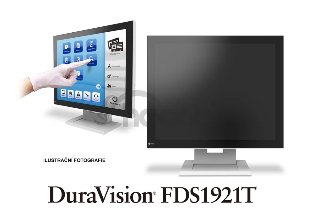 19" LED EIZO FDS1921T-1280x1024,USB,CAP,10TP